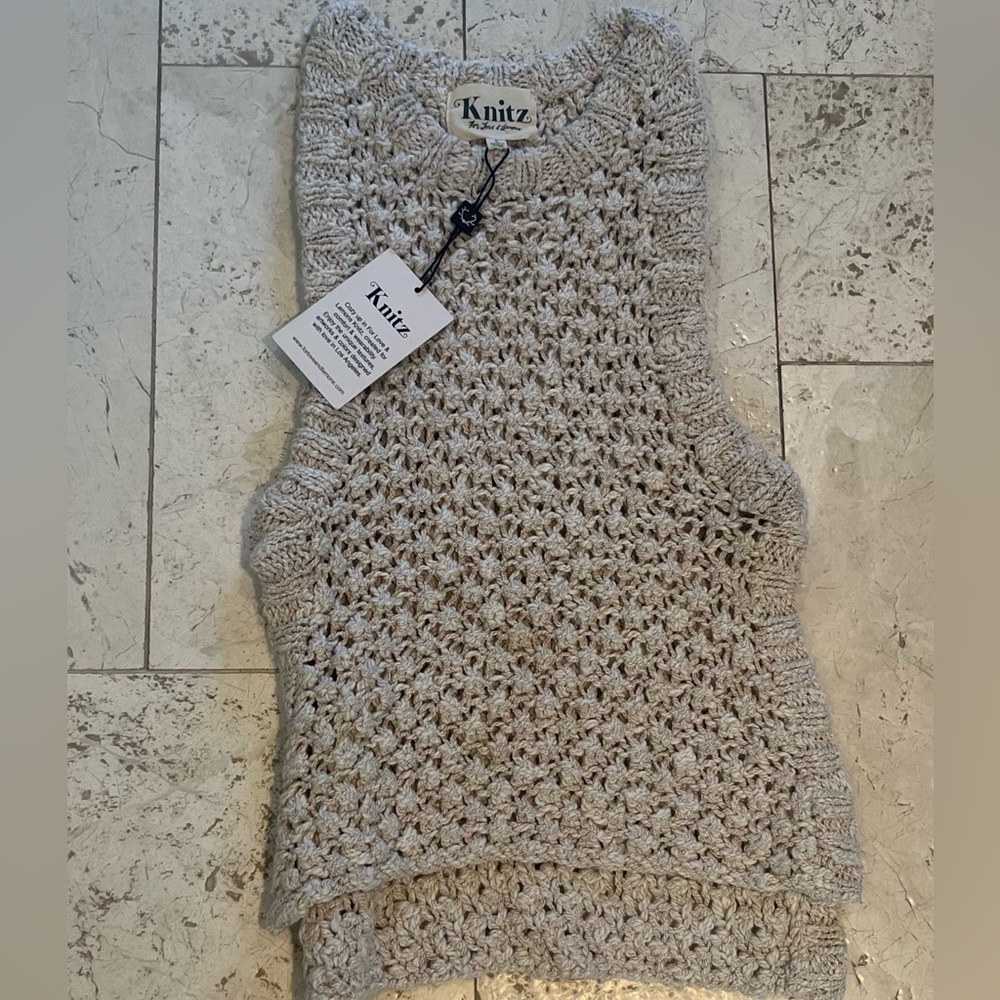 Knitz by for love and lemons sweater vest